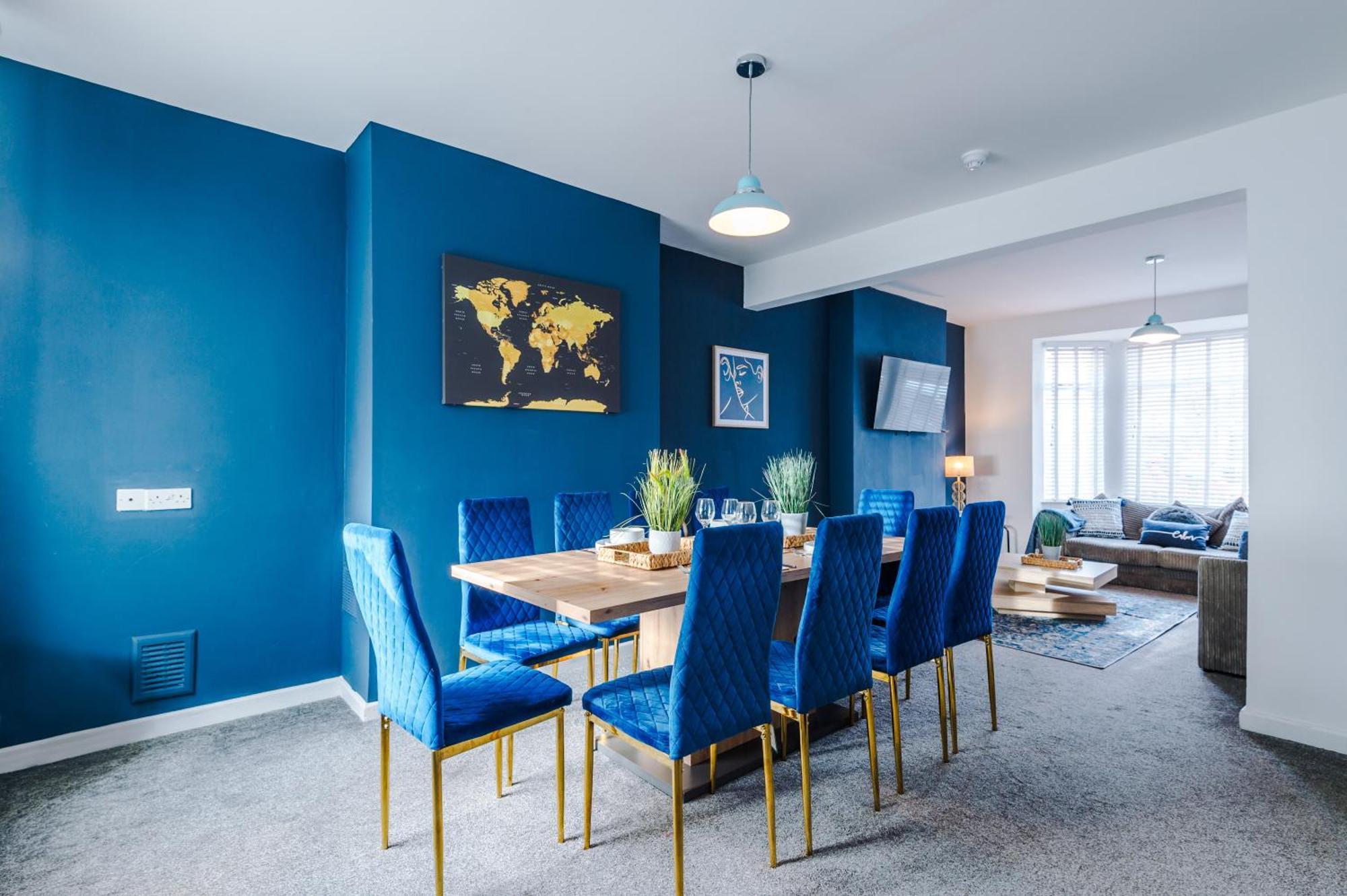 Large 7 Bedroom Town House In Chester City Centre Eksteriør billede